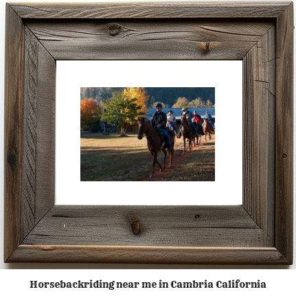 horseback riding near me in Cambria, California